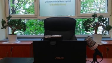 Sprzęt zakupiony przez Bielsko-Bialski Ośrodek Doskonalenia Nauczycieli w Bielsku-Białej w ramach w ramach przyznanego przez ORE grantu