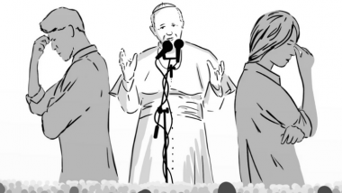 kadr z filmu: Jan Paweł II (ZA)ATAKOWANY – część czwarta