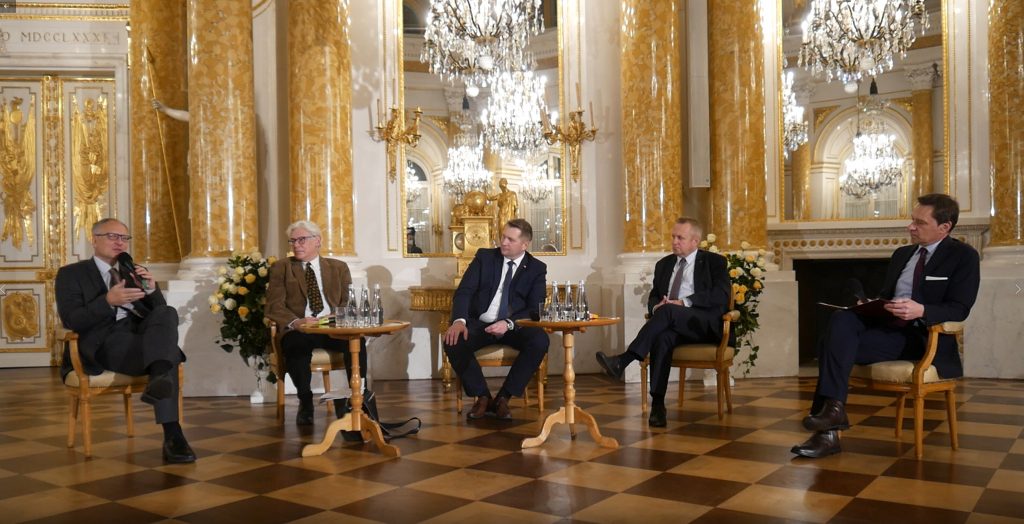 Panel dyskusyjny z udziałem prof. Przemysława Czarnka, prof. Mieczysława Ryby, red. Pawła Lisickiego oraz red. Wojciecha Reszczyńskiego