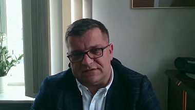 Dyrektor ORE Tomasz Madej