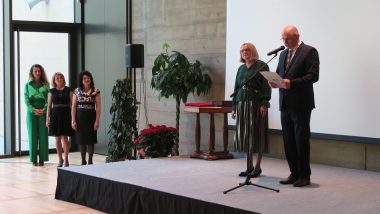 Tomasz Pitucha – Pełnomocnik Ministra Edukacji i Nauki do spraw rodziny, wicedyrektor Ośrodka Rozwoju Edukacji, Elżbieta Doroszuk – dyrektor Regionalnego Ośrodka Doskonalenia Nauczycieli „WOM” w Częstochowie