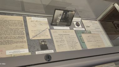 wystawa czasowa "100. rocznica powstania Policji Województwa Śląskiego", pamiątki po funkcjonariuszu