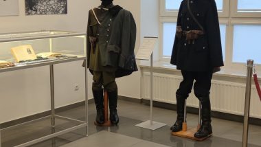 wystawa stała Policja Państwowa 1919-1939, rozwój umundurowania Policji Państwowej