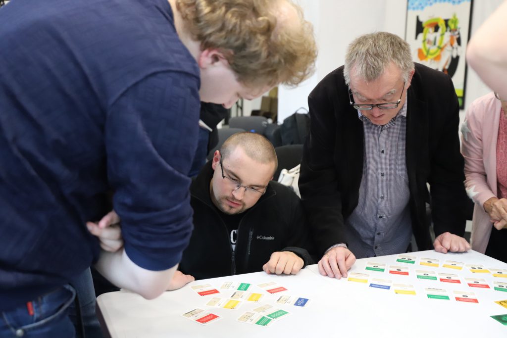 Uczestnicy szkolenia podczas zajęć