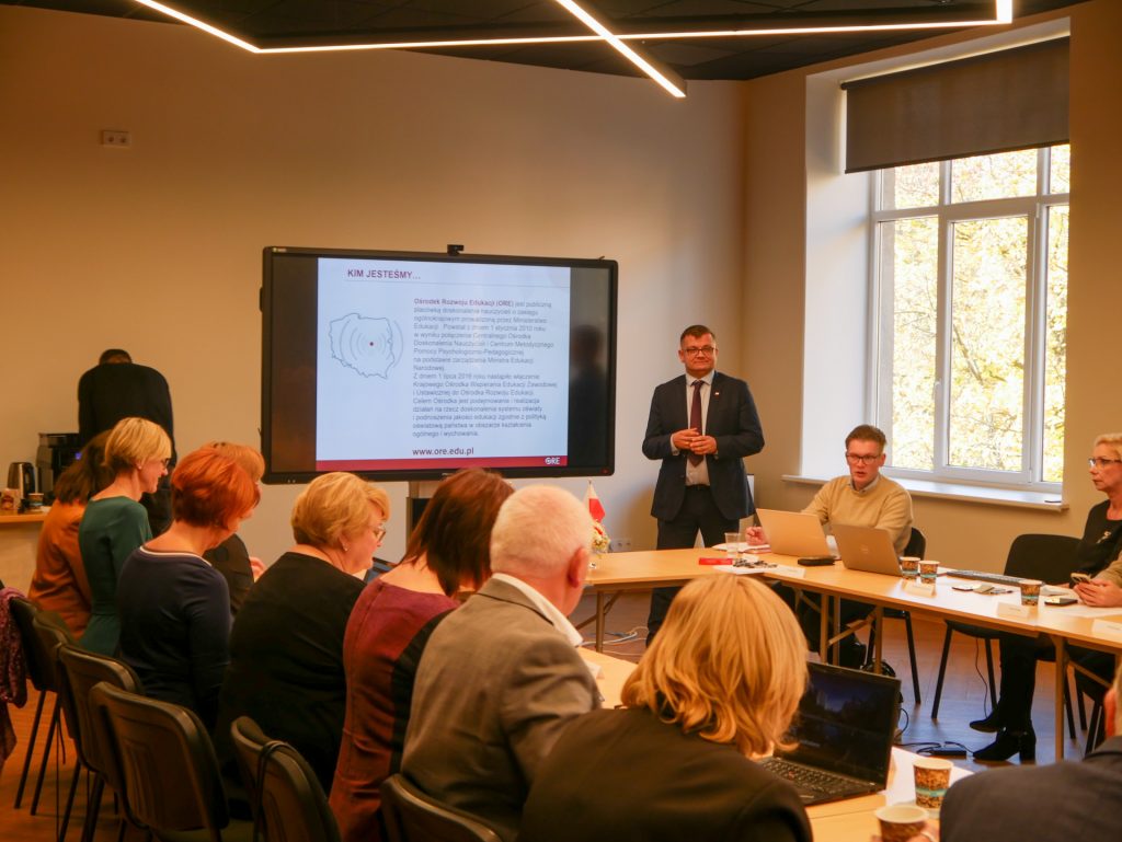 Tomasz Madej p.o. Dyrektor Ośrodka Rozwoju Edukacji w Warszawie