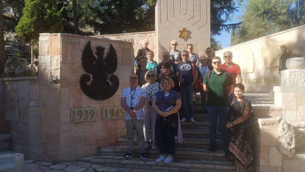Uczestnicy XXXVI szkolenia dla nauczycieli w Yad Vashem