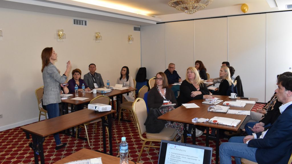 Samorządowcy uczestniczących w szkoleniach w terminach 27-28 października i 23-24 listopada 2022