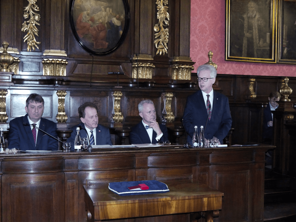 prof. Paweł Skrzydlewski, prof. Włodzimierz Bernacki, Sławomir Adamiec, prof. Jacek Popiel