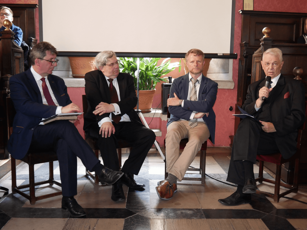 prof. Paweł Skrzydlewski, prof. Wojciech Drelicharz, prof. Marek A. Janicki, prof. Krzysztof Pilarczyk