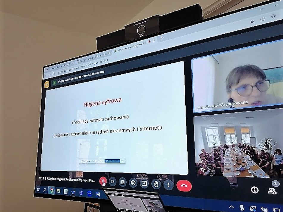 Wizyta koordynatorów programu Przedszkole i Szkoła Promujące Zdrowie z województwa podkarpackiego