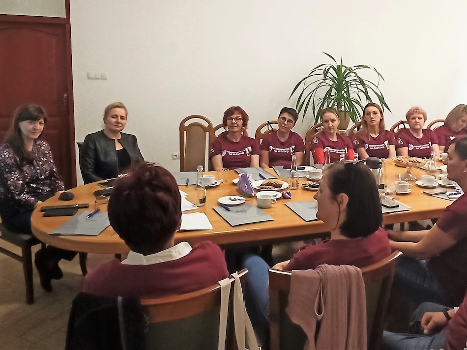 Wizyta koordynatorów programu Przedszkole i Szkoła Promujące Zdrowie z województwa podkarpackiego