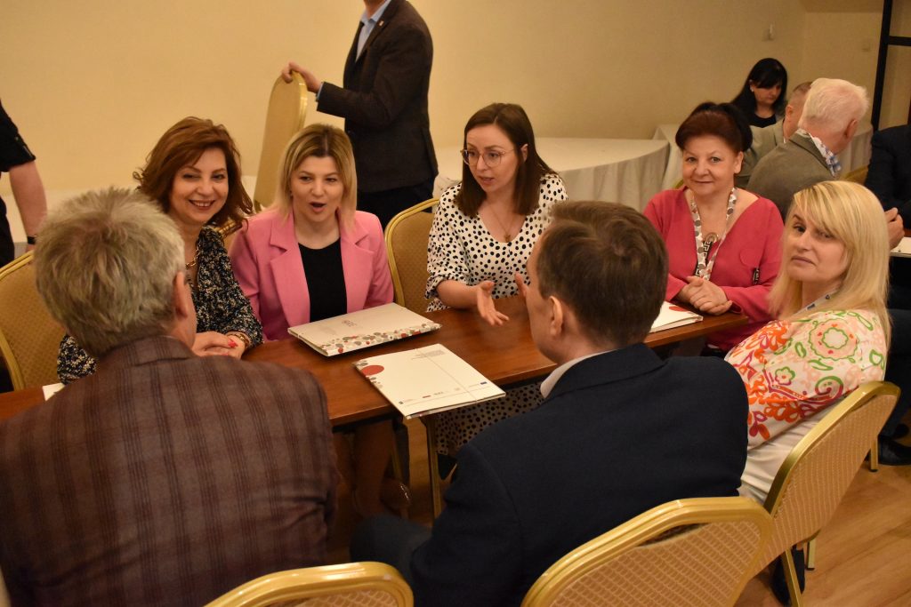 Zajęcia warsztatowe - "randka" zespołu reprezentującego Dwikozy z zespołem reprezentującym Rypin