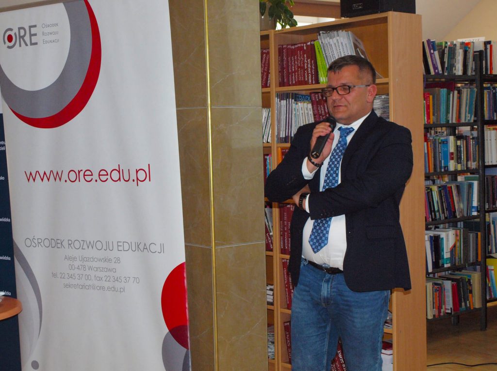 Tomasz Madej p.o Dyrektor Ośrodka Rozwoju Edukacji w Warszawie