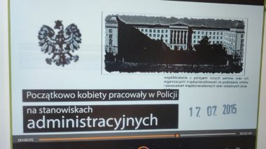 Prezentacja filmu Kobiety w Policji