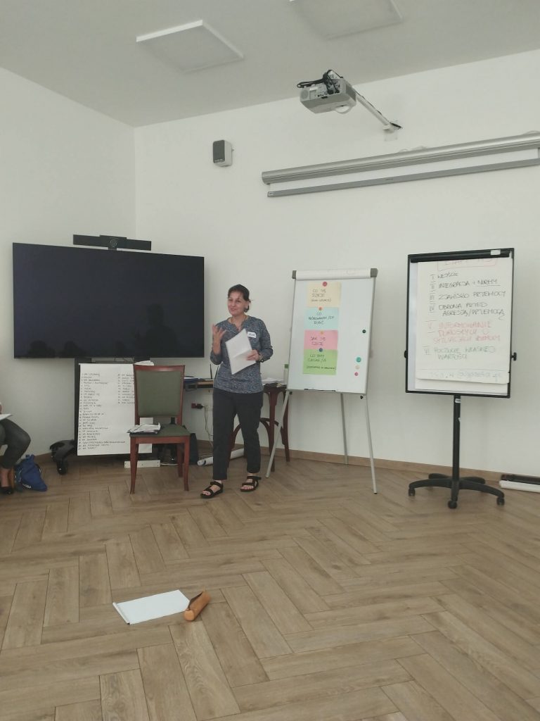 Trenerka szkolenia: Joanna Węgrzynowska