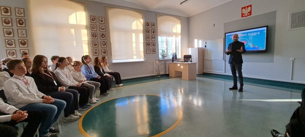 Na zdjęciu Miłosz Rajczakowski