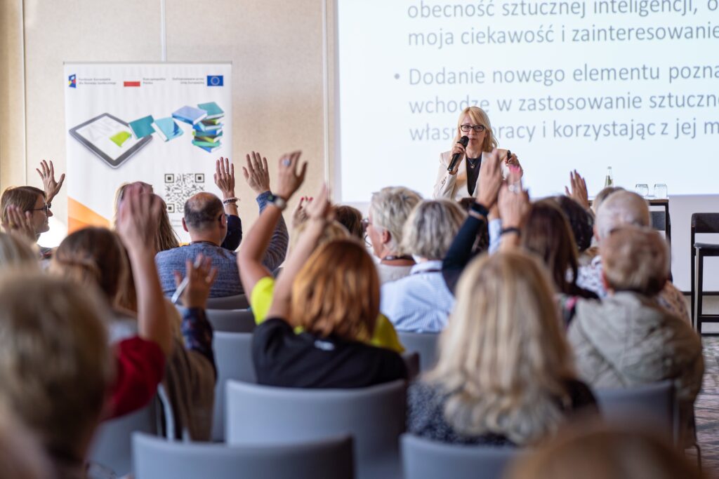 Wykład prelegentki Magdaleny Brewczyńskiej, głównego eksperta merytorycznego