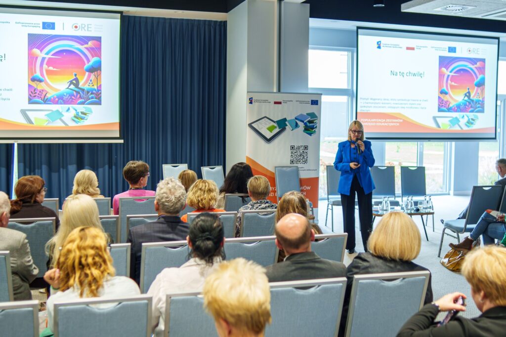 Wykład prelegentki Magdaleny Brewczyńskiej, głównego eksperta merytorycznego