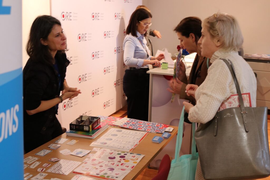 Uczestnicy konferencji i gry „Les Zexperts FLE”