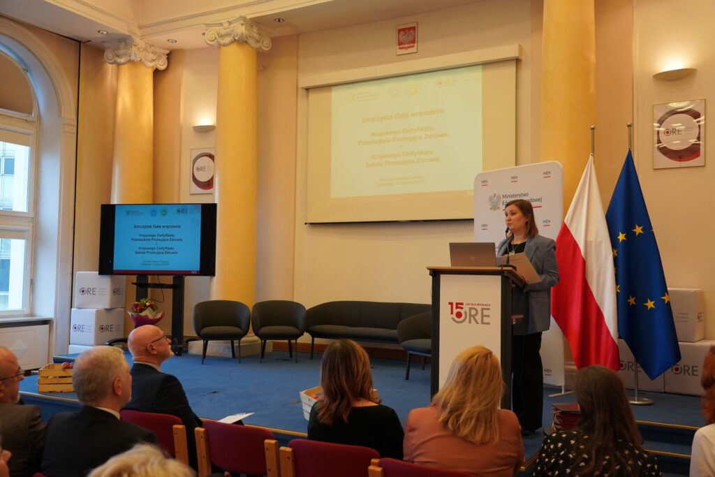 Powitanie uczestników Gali przez Panią Minister Paulinę Piechnę-Więckiewicz