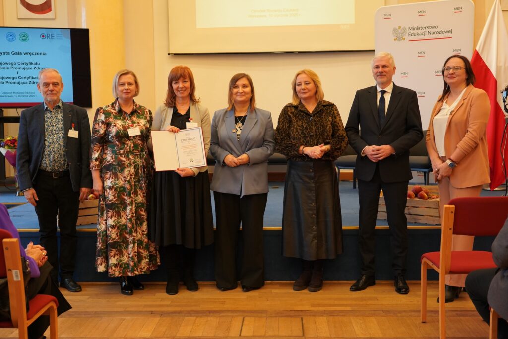 Uczestnicy Gali wręczenia certyfikatów PPZ/SZPZ