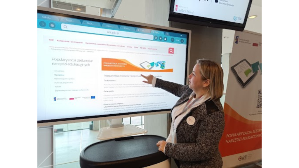 Magdalena Jakubowska, ekspert ds. upowszechniania i komunikacji w projekcie „Popularyzacja zestawów narzędzi edukacyjnych oraz metod nauczania i uczenia się wspomagających rozwój kluczowych kompetencji uczniów, dostosowanych do potrzeb rynku pracy”