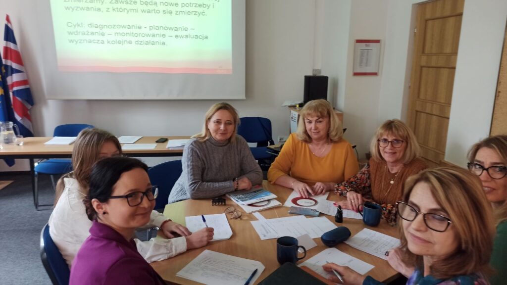 Praca warsztatowa uczestników szkolenia