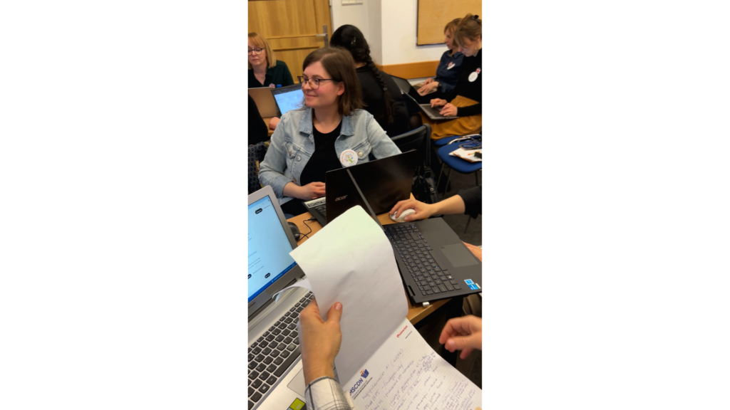 Uczestnicy warsztatów (sekcja angielska)