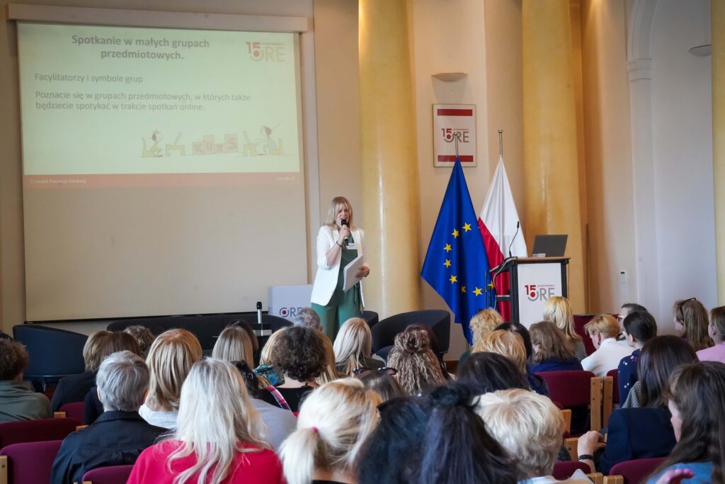 Podział na grupy przedmiotowe wprowadza Agnieszka Wenda