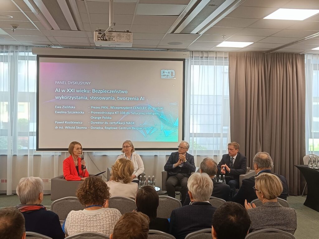 Panel dyskusyjny „AI w XXI wieku: Bezpieczeństwo wykorzystania, stosowania, tworzenia AI”