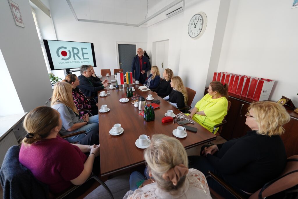 Uczestnicy spotkania podczas rozmów