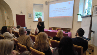 Wicedyrektor ORE Marzenna Habib otwiera Forum Dyrektorów Placówek Doskonalenia