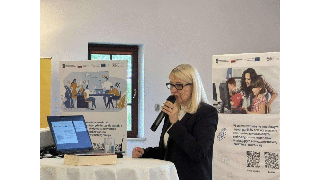 Wystąpienie Magdaleny Brewczyńskiej w pierwszym dniu konferencji