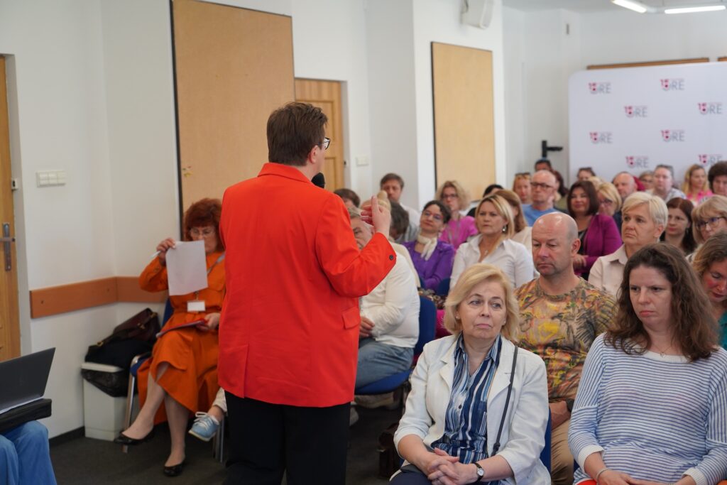 Wystąpienie wiceminister MEN Katarzyny Lubnauer