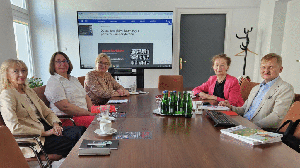 Spotkanie z autorką książki „Dusza dźwięków. Rozmowy z polskimi kompozytorami” / Facebook MSCDN Wydział w Warszawie