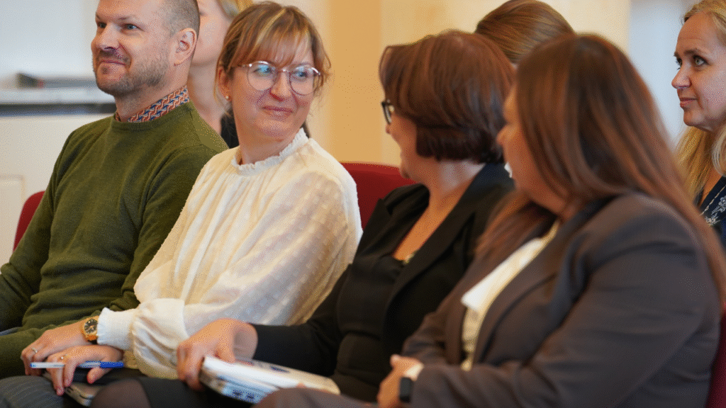 Przedstawiciele Ministerstwa Edukacji Narodowej podczas spotkania