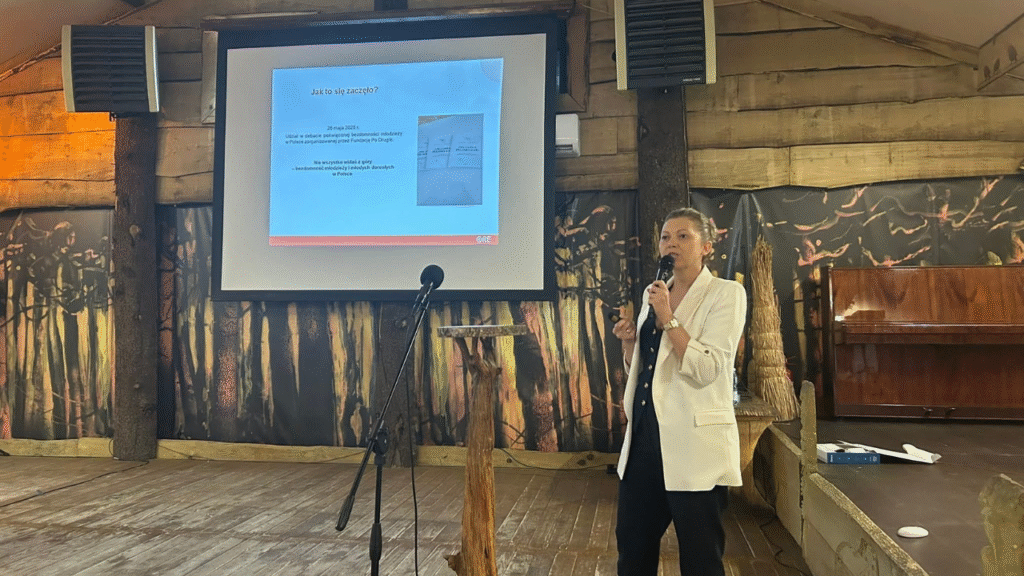 Główny specjalista Wydziału Resocjalizacji i Socjoterapii ORE Izabella Kaczyńska