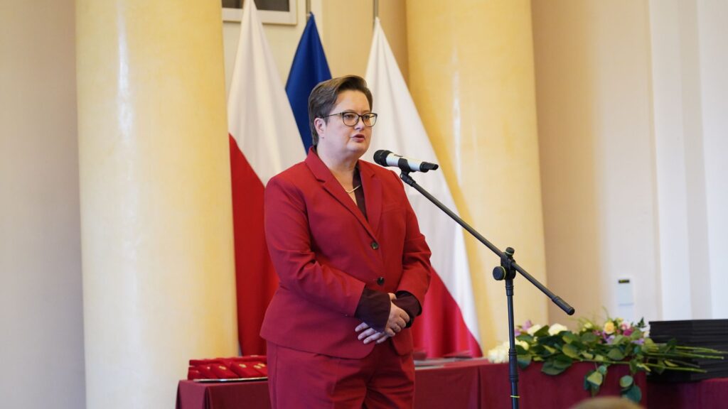 Wystąpienie wiceministry edukacji Katarzyny Lubnauer