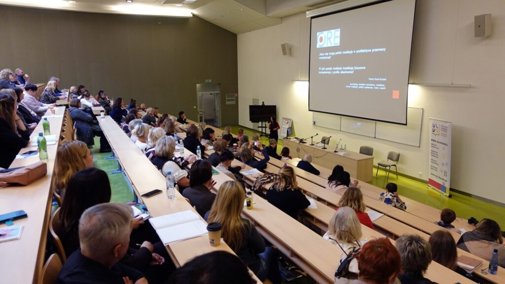 Prelekcja dotycząca profilaktycznej roli mediacji, źródło: Łódzkie Centrum Doskonalenia Nauczycieli i Kształcenia Praktycznego