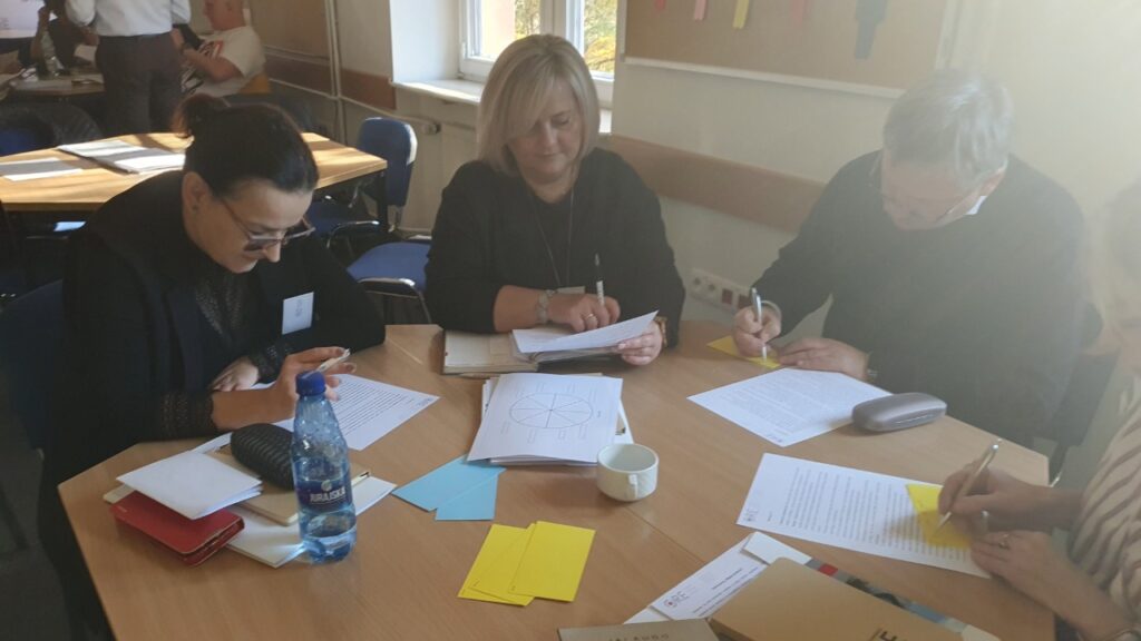 Symulacja indywidualnej rozmowy doradczej – praca w grupach