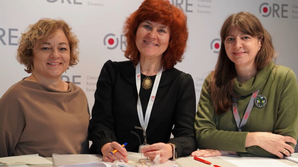 Organizatorki sympozjum, od lewej: Iwona Chorek, Bożena Jodczyk, Valentina Todorovska-Sokołowska