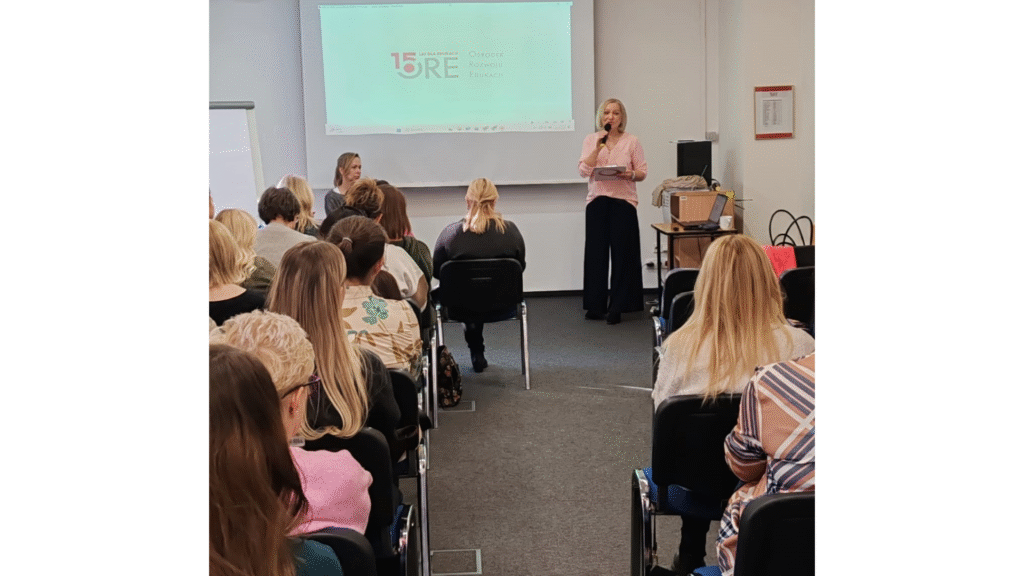 Powitanie uczestników i otwarcie szkolenia przez kierownika WEW ORE Katarzynę Nowakowską