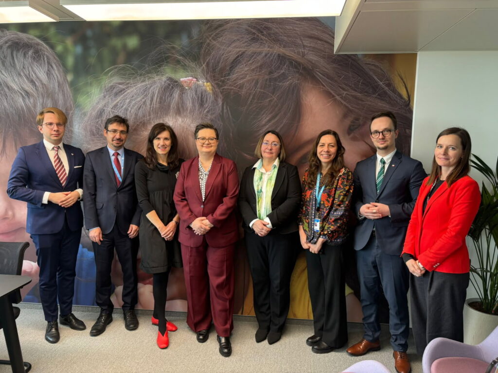 Wizyta delegacji w UNICEF