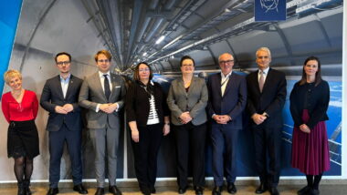 Wizyta delegacji w CERN