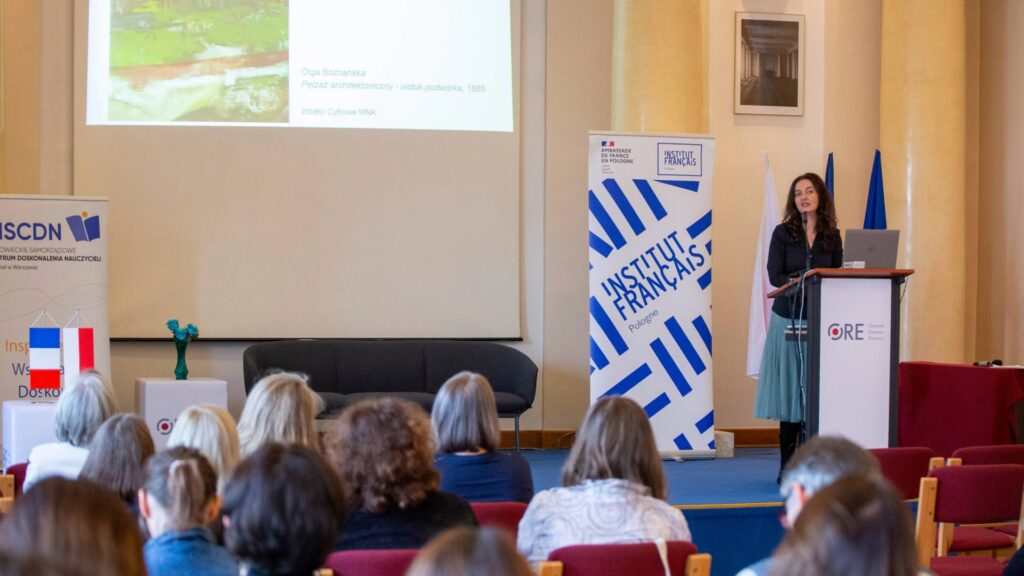 Wystąpienie Emilii Maryniak z Muzeum Narodowego w Warszawie
