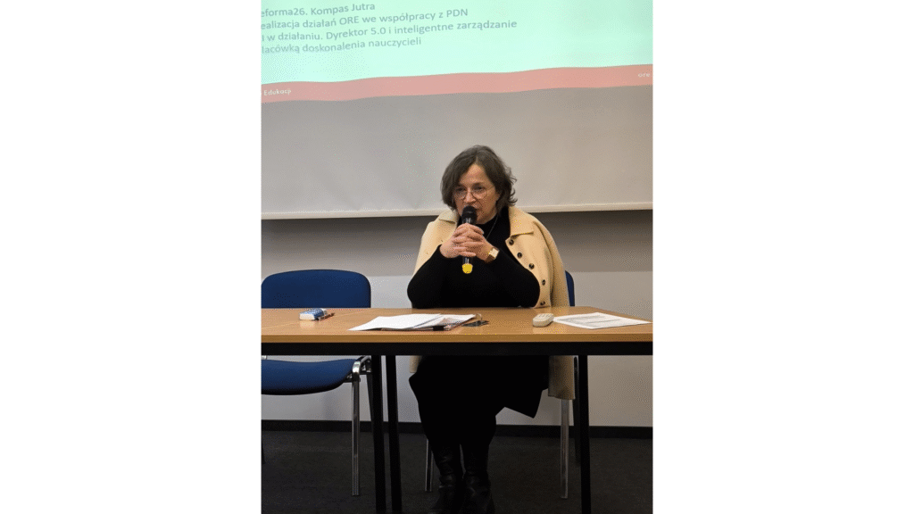 Wystąpienie zastępcy dyrektora Departamentu Kształcenia Ogólnego MEN Anny Dakowicz-Nawrockiej