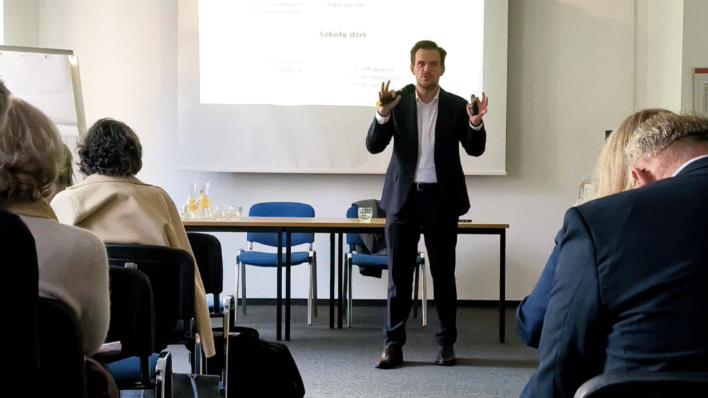 Wystąpienie zastępcy dyrektora IBE PIB dr. hab. Tomasza Gajderowicza