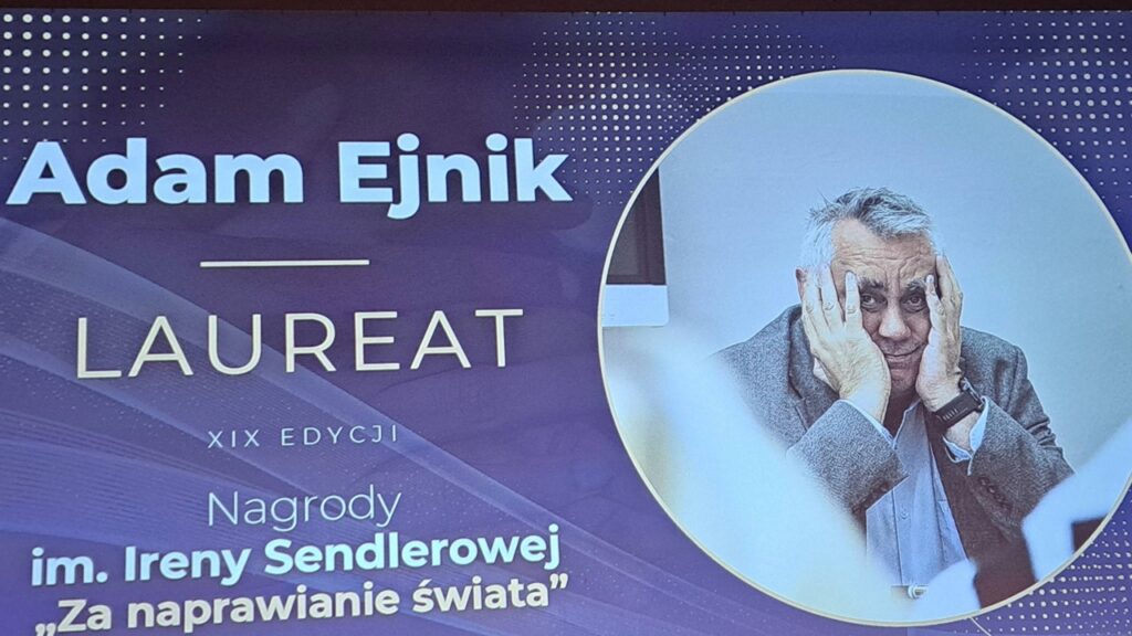 Nagroda główna trafiła do Adama Ejnika – nauczyciela z Żuromina