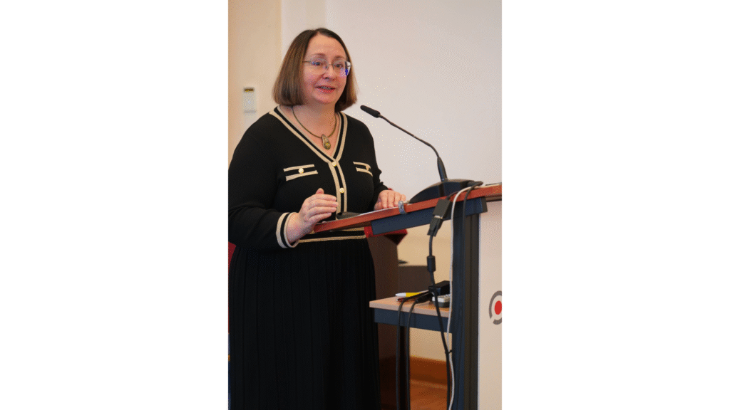 Otwarcie konferencji przez wicedyrektor ORE Małgorzatę Szeję