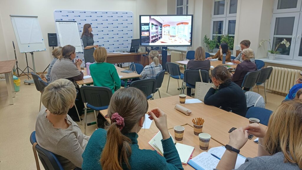 Zajęcia prowadzone przez Magdalenę Płotczyk (ORE)